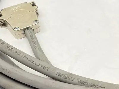 USED SCHEUGENPFLUG METERING HEAD CABLE KWS 7M LENGTH