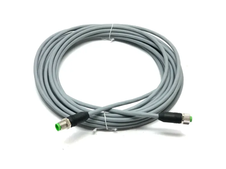 New | in-Stock MURRELEKTRONIK DBL-ENDED CORDSET M12 MALE 0° / M12 FEMALE 0° Cable & Wire | Maverick Industrial Sales #1106239