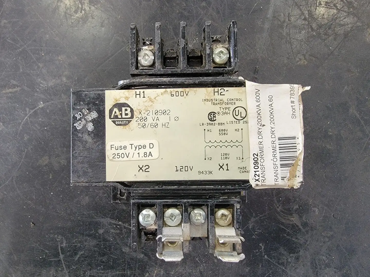 USED ALLEN-BRADLEY X-210902