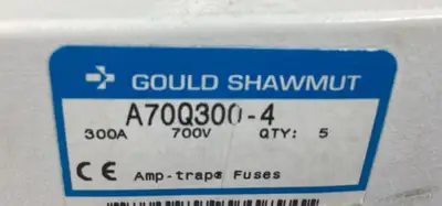 USED Gould Shawmut A70Q300-4