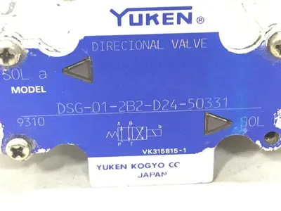 USED YUKEN DSG-01-2B2-D24-50331