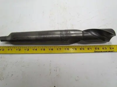 Union Twist Drill Co 1-13/16" Morse Taper No.5 MT Shank Drill Bit 14-1/4" OAL