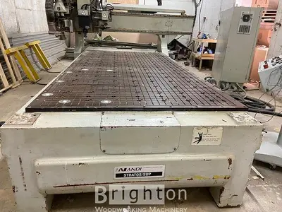 USED 2002 ANDERSON INDUSTRIAL CORP ANDI STRATOS / SUP USED FLAT TABLE CNC MACHINE
