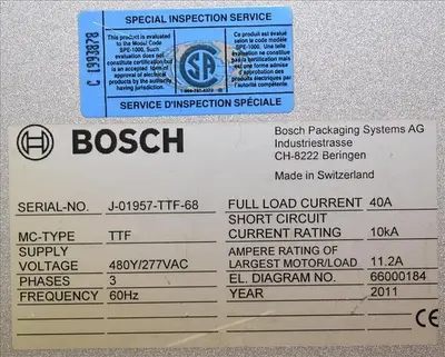 USED BOSCH TTF