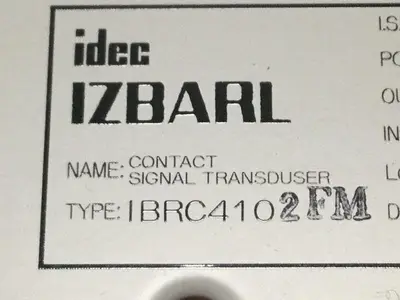 USED IDEC IBRC410-2FM