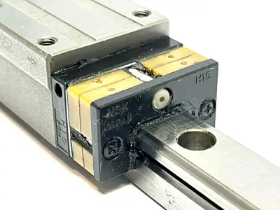 Used NSK Linear Bearing Guide Block Linear Guides Michigan US | Maverick Industrial Sales #1399980