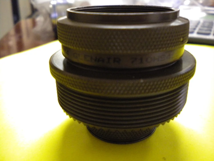 Used Glenair 7104S460NF2508 Cable & Wire Arizona US | ASSET CONVERSION SPECIALISTS, INC. #306482