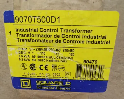 NEW Square D 9070T500D1
