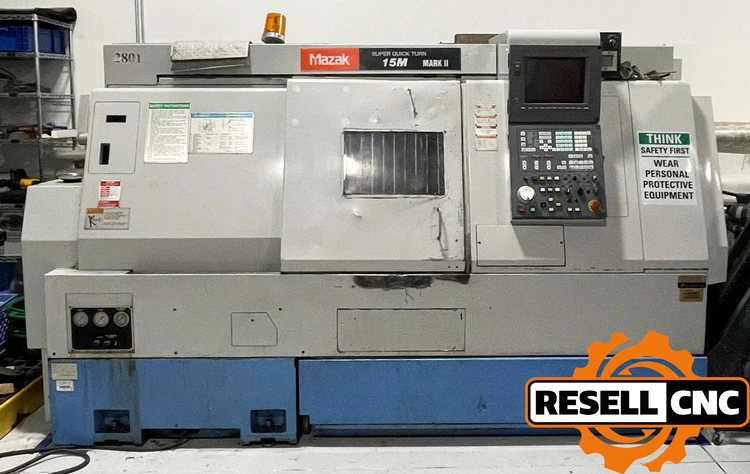 Used 1997 Mazak SQT-15M Mark II CNC Lathes Florida US | Resell CNC #207490