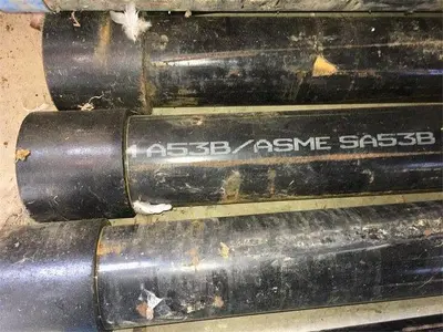 Used AFTERMARKET 4 ½" X 40" STEEL WELL CASING Construction Material & Supplies Pennsylvania US | East West Machinery & Drilling #1417613