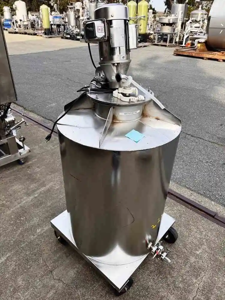 100 gal stainless steel mix tank