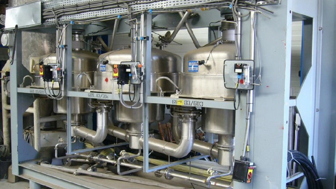 (3) Robatel BXP 520 centrifugal extractors, 316L SS.