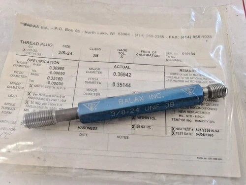 Used BALAX Does Not Apply Pin & Plug Gages California US | Amiron Machinery #745484