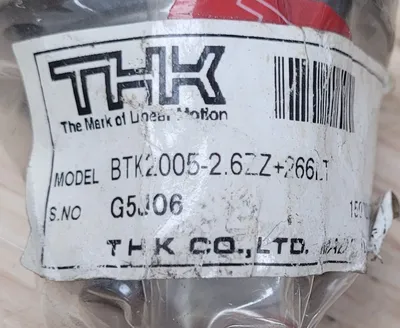 THK BTK2005A-2.6ZZ+266LT Tooling & Accessories, Tooling | Machinery Central (2)