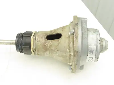 Gast 2AM-NRV-90 Pneumatic Air Motor Drum Mixer 2" Bung Agitator 30" Stainless