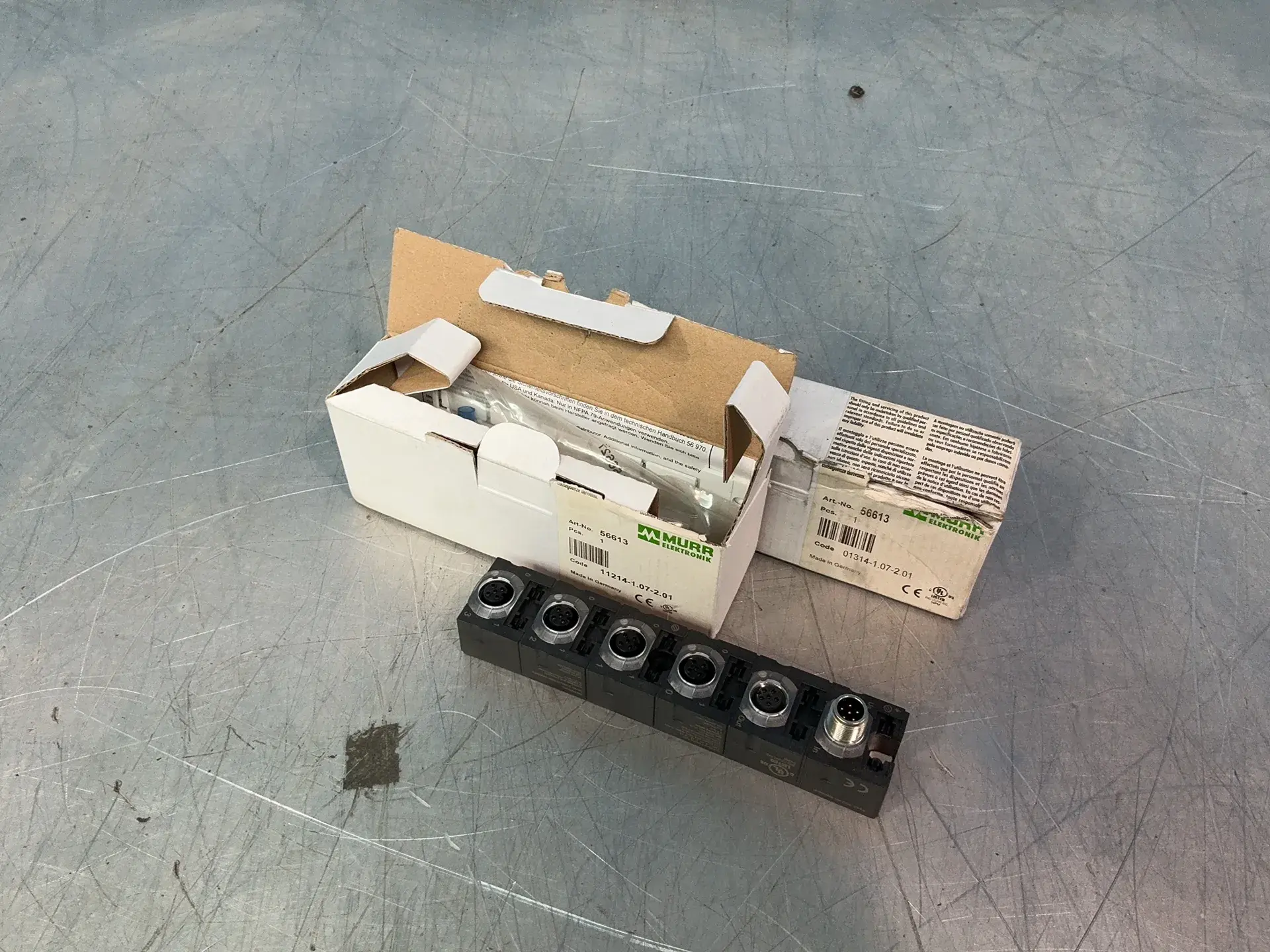 Used MURR ELECTRONIK 55613 PLC Expansion Units Ohio US | HGR 24 #1312272