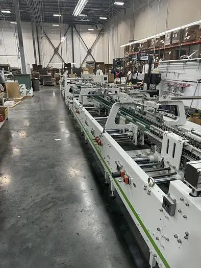 Used 2014 BRAUSSE T1100 C3 W/ LEARY GLUE SYSTEM Folder/Gluer Machines | Capital Equipment Solutions #468634