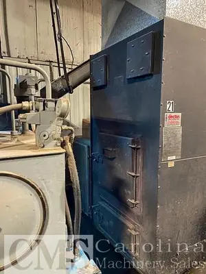 USED WOOD POWER 25 HP GRINDER WITH FURNACE 25 HP GRINDER WITH FURNACE