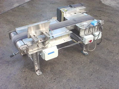 USED 6 INCH X 48 INCH BELT CONVEYOR BELT CONVEYOR