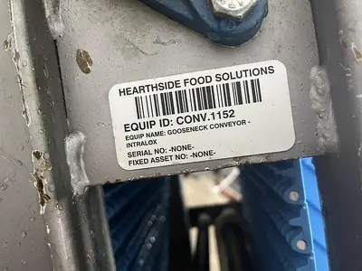 3.5' High Gooseneck Conveyor