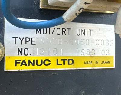 Used FANUC A02B-0060-C032 Automation Control (HMI) Indiana US | J&J Industrial Supply #1333483