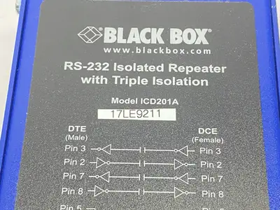 USED BLACK BOX ISOLATED REPEATER WITH TRIPLE ISOLATION