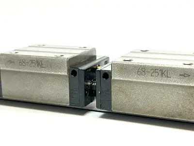 Used NSK Linear Bearing Guide Block Linear Guides Michigan US | Maverick Industrial Sales #1399964