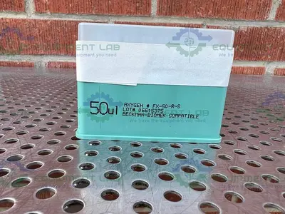 NEW LOT OF 7 - AXYGEN FX-50-R-S 50 UL CLEAR RACKED PRE STERILIZED  96 PIPET TIPS