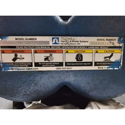 USED TUTHILL 3006-21L2-5929