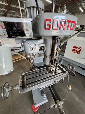 GORTON JIC-EGP MILLING MACHINES, VERTICAL | Wheeler Machinery Sales (2)