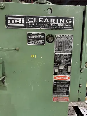 22 TON CLEARING MODEL #22 P640 TORQ PAC OBI STAMPING PRESS, 2" STROKE: STOCK 19382