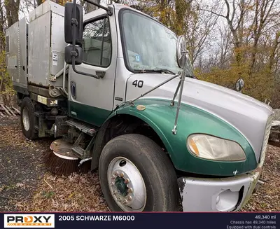 Used 2005 SCHWARZE M6000 Street Sweeper New Jersey US | Proxy Equipment #1385322