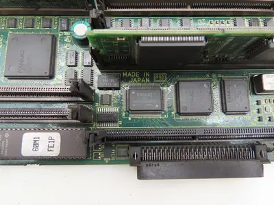 Fanuc A16B-3200-0219 Circuit Board Slot Card Module w/Daughter Boards