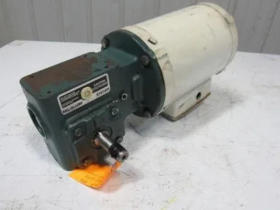 Reliance P56X4516P 7.5:1 Ratio 3/4Hp 208-230/460V LH Output Gear Motor