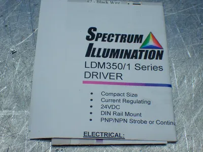 New | in-Stock SPECTRAL ILLUMINATION LDM 350/1 Light Source Equipment Ohio US | HGR 24 #911377
