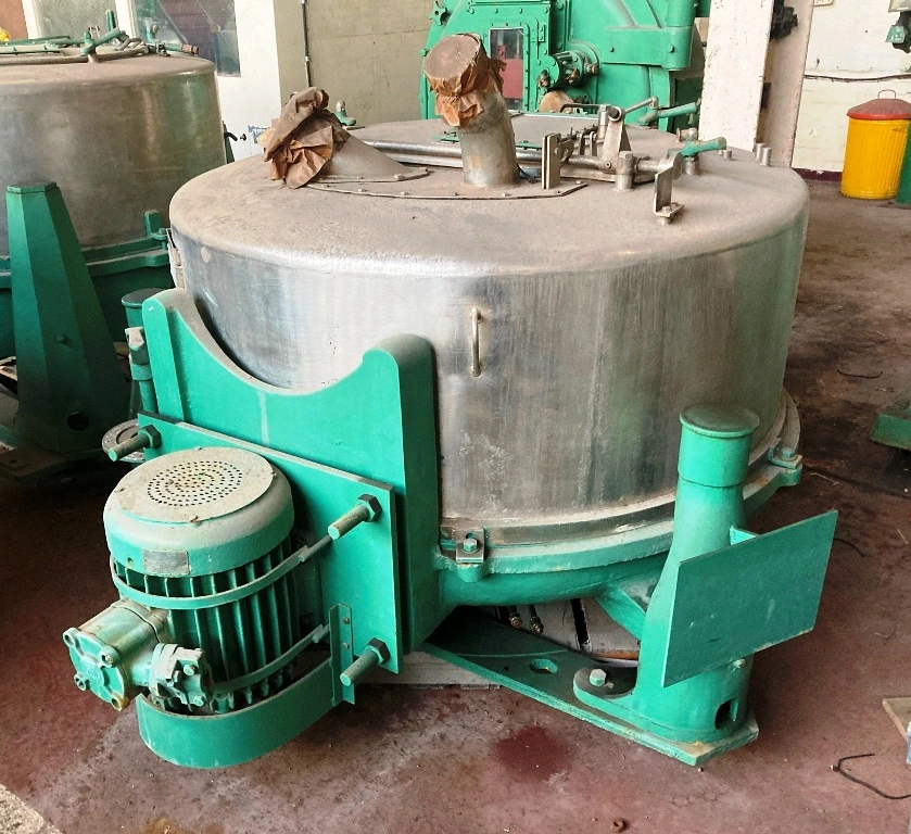 (2) Rousselet Robatel UCS 47 x 20 perforate basket centrifuges, 316SS.