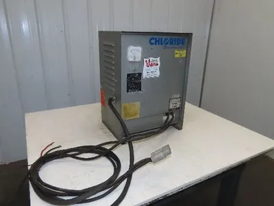 Chloride 12RR-255-2 Lift Truck Charger 24V 255AH LA 12 Cell Battery 230/460V
