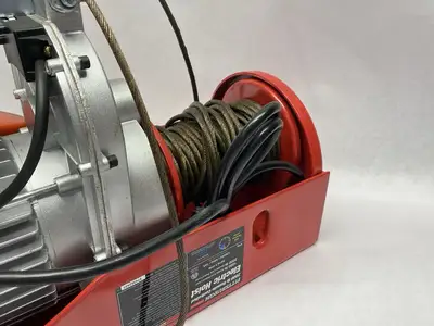 | Pittsburgh 2000 lb Remote Controlled Electric Hoist - For parts or not working