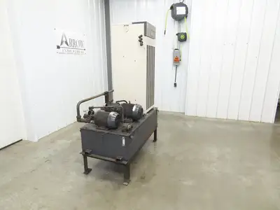 Daikin Hydraulic Power Unit 6.8GPM 220V w/Chiller 1.5kW & Circulation Pump/Motor