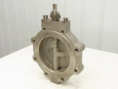Jamesbury 8 815L 11 3600TT 316SS 8" Stainless Lug Butterfly Valve Wafer-Sphere