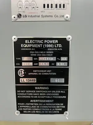 Used 2001 LG _UNKNOWN_ Transformers British Columbia CA | Lenmark #913523