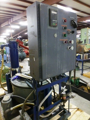 Lavin 20-1160V (20 x 9) solid basket centrifuge, 316SS.