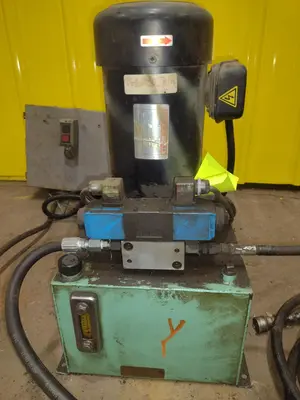 70 TON WA WHITNEY MODEL #771 WEB HYDRAULIC C-FRAME PUNCH W/ POWER UNIT: YOBRO #23902