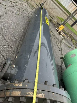 8,000 CFM ZEKS MODEL #8000HDF MIST ELIMINATOR VERTICAL TANK: STOCK #23052
