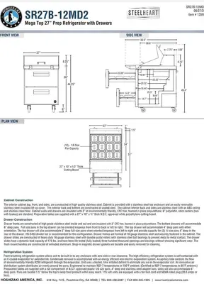 NEW HOSHIZAKI SR27B-12MD2