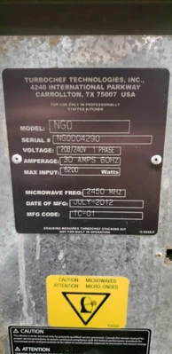 USED TurboChef #1426