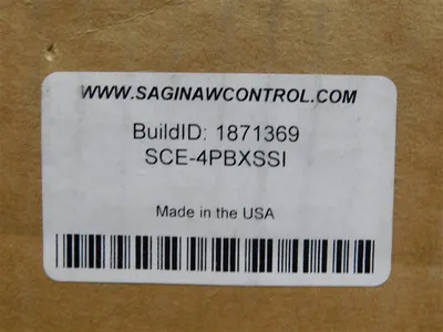 Saginaw Control SCE-4PBXSSI Stainless Steel PBX Enclosure 10x4x4.75" New