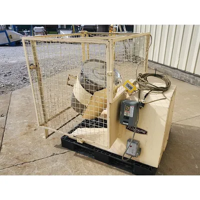 Used 30 Gal Floataire Stainless Steel Rotary Drum Handler Tumbler Mixer