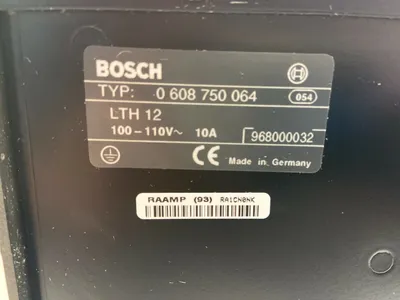 0608750064 | Bosch  LTH 12 Servo Controller 100-110V 10A - Used