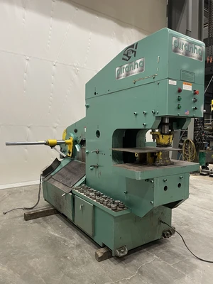 Piranha Model PII-110, 110-Ton Dual Operator Hydraulic Ironworker